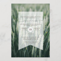 Trigo orgánico | Invitación a la boda
