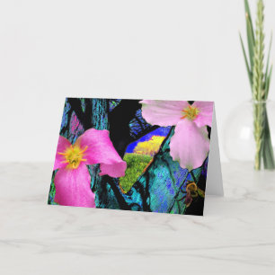 Trillium, tarjeta de felicitación