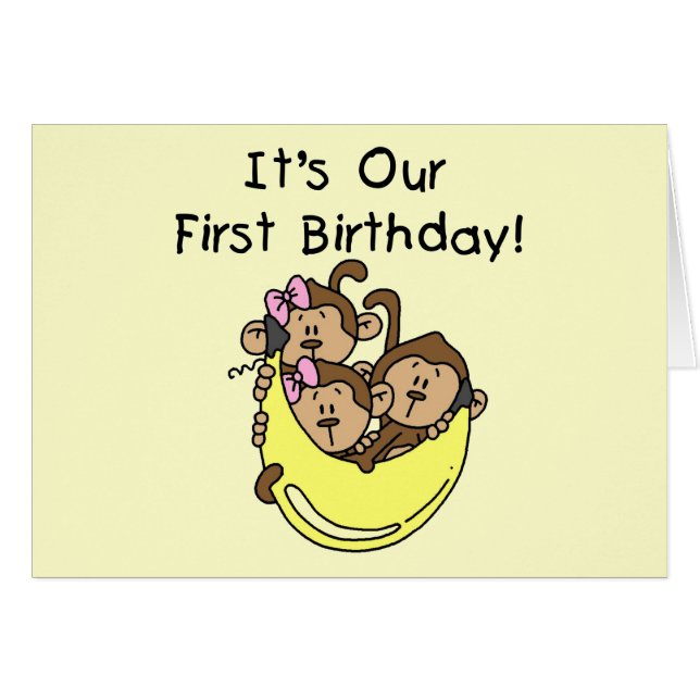 Trillizos 1 - Dos Chicas camisetas y regalos de un (Anverso (Horizontal))