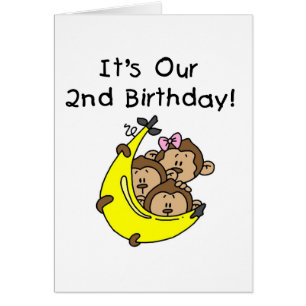 Trillizos 2 - Dos niños/ una camiseta Chica