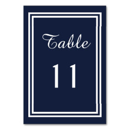 Trim de doble marina - Tarjeta de mesa