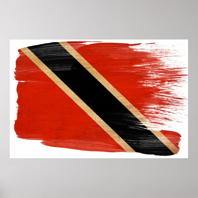 Trinidad and Tobago Flag Posters (Frente)