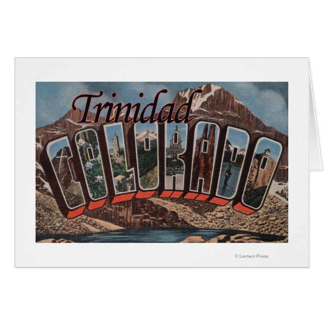 Trinidad, Colorado - Grandes escenas de letras (Anverso (Horizontal))