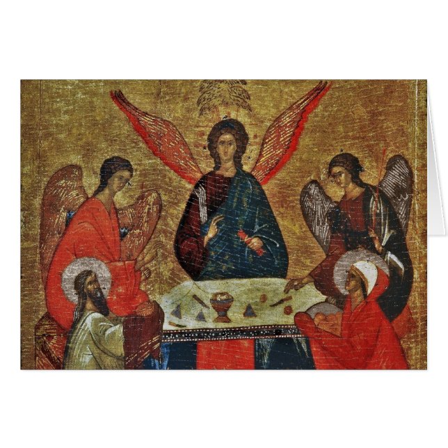 Trinidad con los santos (Anverso (Horizontal))