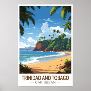 Trinidad y Tobago Viaje Caribeño Arte Vintage