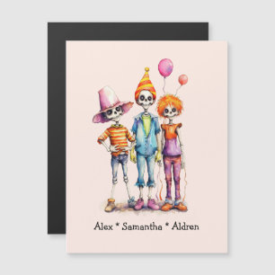 Trio Adorable Pastel Zombie - Halloween lindo (3)