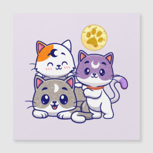 Trio Adorable - Tres Gatos Cubiertos