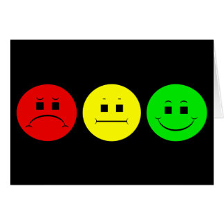 Trío cambiante de la luz de parada