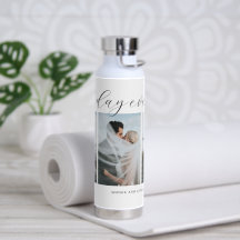 Trio Collage EDITABLE COLOR Botella de agua