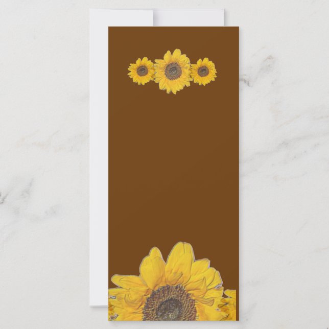 trío de girasol (Anverso)