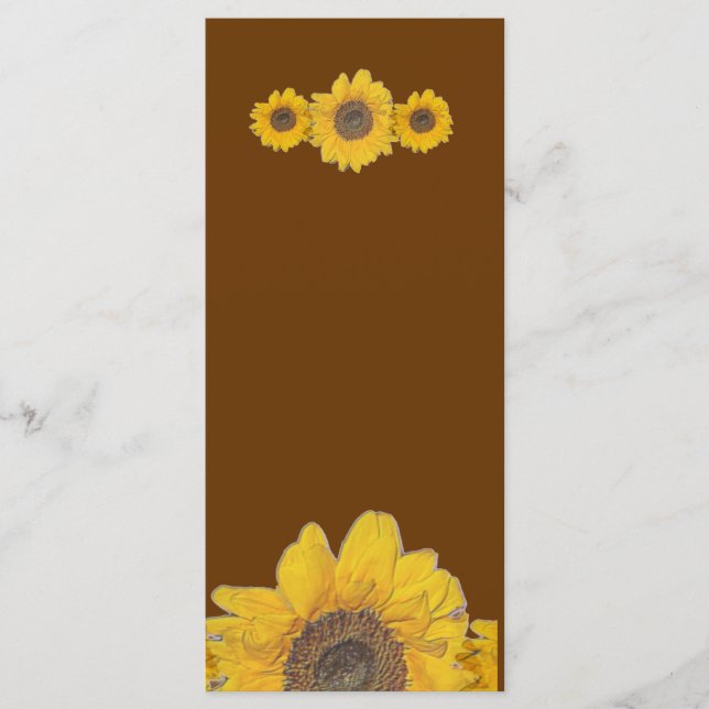 trío de girasol (Anverso)