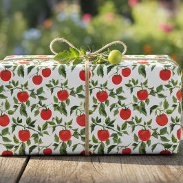 Trio de hojas de papel de regalo con patrón de pla