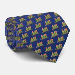 Trío de locura de corbata (azul claro/oscuro)