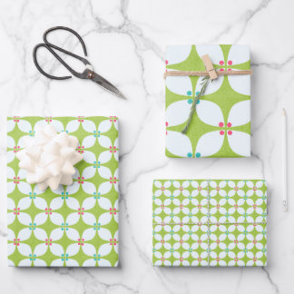 trío de papel de regalo