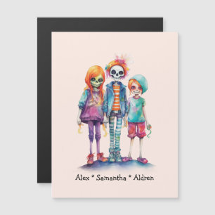 Trío de Zombies de Pastel Adorables - Halloween Li