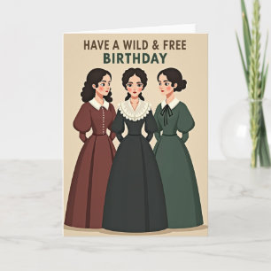 Trío Elegante de Cumpleaños Tarjeta para Damas