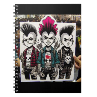 Trio Punk Cuaderno