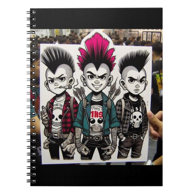 Trio Punk Cuaderno (Frente)