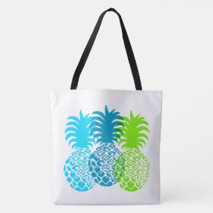 Trío tropical de piña de Momona Bolsa de playa de