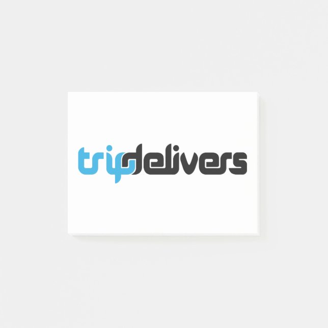 TripDelivers Post lo nota (Anverso)