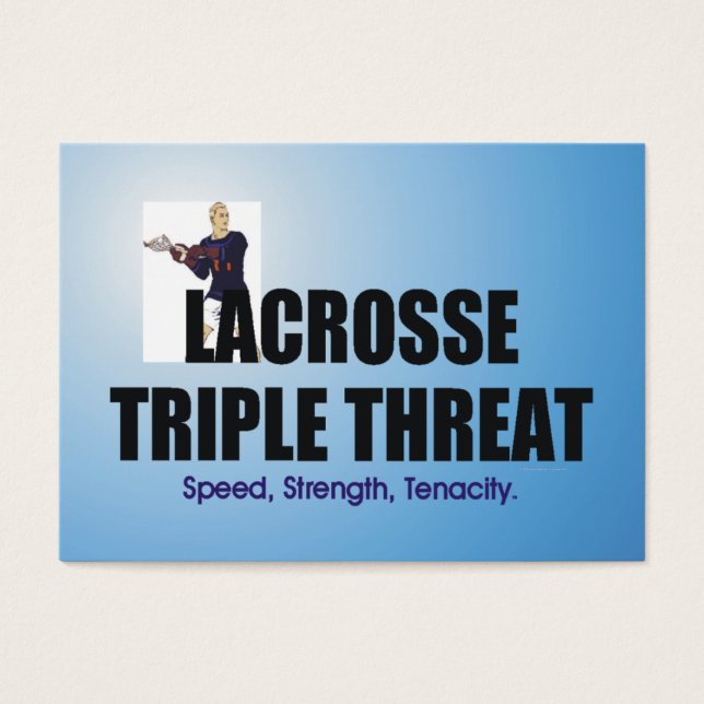 Triple amenaza de Lacrosse TOP (Frente)