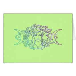 Triple diosa lunar pagana