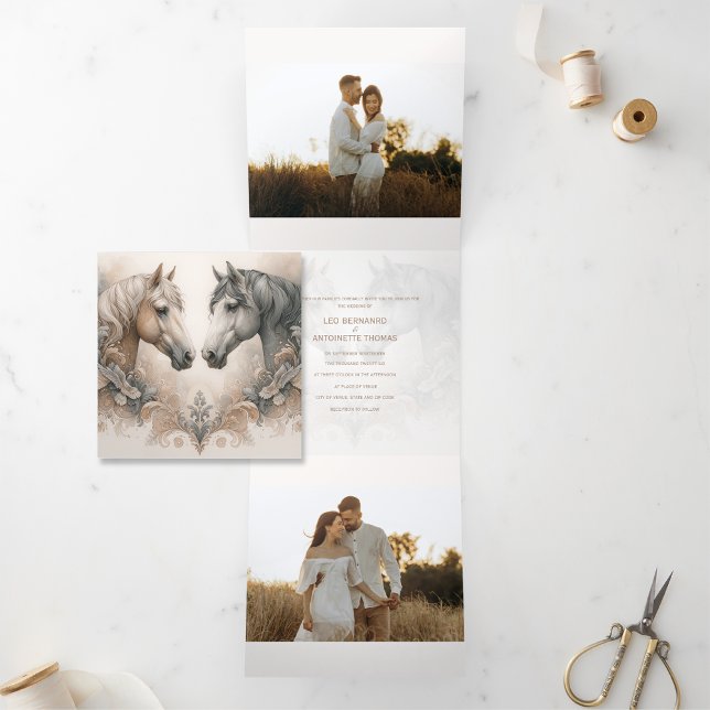 Triple especial Añadir invitación de matrimonio de (Subido por el creador)