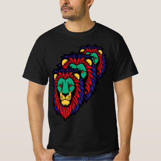 Triple Roar - Audaz León Cara Camiseta