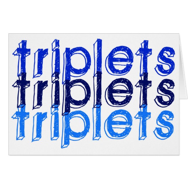 Triplet Boys (Anverso (Horizontal))