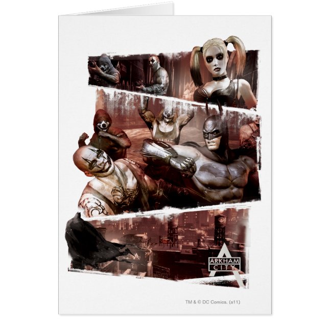 Triplio de caracteres de la ciudad de Arkham (Frente)
