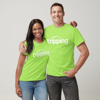 Tripping.com Camiseta espiral de tinte
