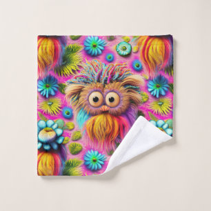 Trippy de búho cósmico Hippie Psychedelic Original