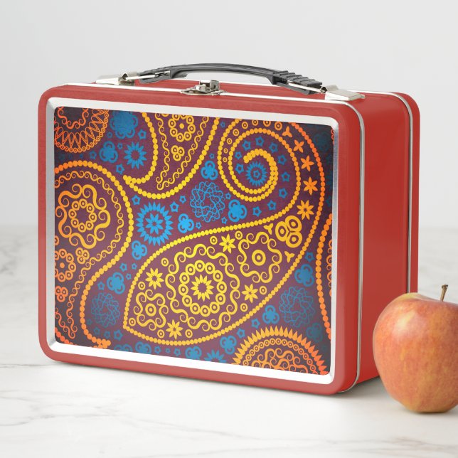 Trippy Hippy Retro Paisley (In situ)