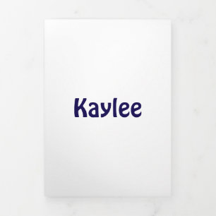 Tríptica Crea tu propia tarjeta de carta plegable trifold d