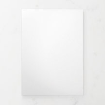 Invitación de plegado de letras triples Crear la p