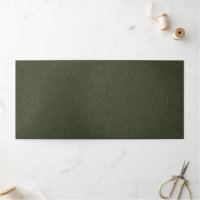 Invitación Trifold Efecto de Ruido Verde Musgo – P
