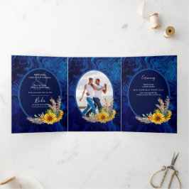 Tríptica Nuestra Boda 6 páginas Invitación a la boda de gir