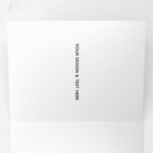Tríptica Tarjeta de agradecimiento para maestro minimalista