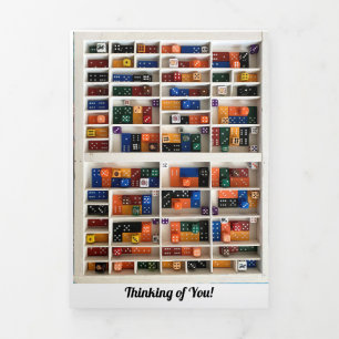 Tríptica Tarjeta de broma