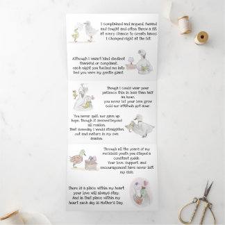 Tríptica Tarjeta del Día de la Madre (de su hijo)