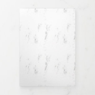 Tríptica Tarjeta plegable triple