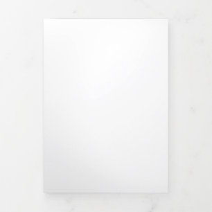 Tríptica Tarjeta plegable triple