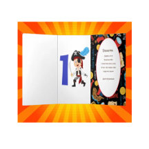 Tarjeta Tri-Fold de Aventura de Aventura de Aniver