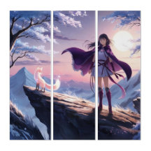 Almas de Sakura | Anime Fantasy Poster