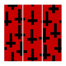 antisagrado al revés rojo