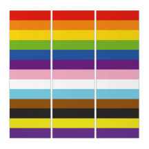 Bandas de Bandera del Orgullo de Progreso Inclusiv