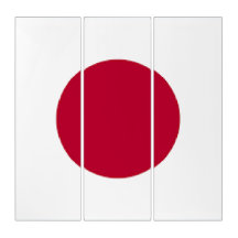 Bandera de Japón Triptych