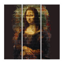 da Vinci Mona Lisa Street Art
