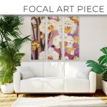 Estudio Orquídea Tropical #2 acuarela