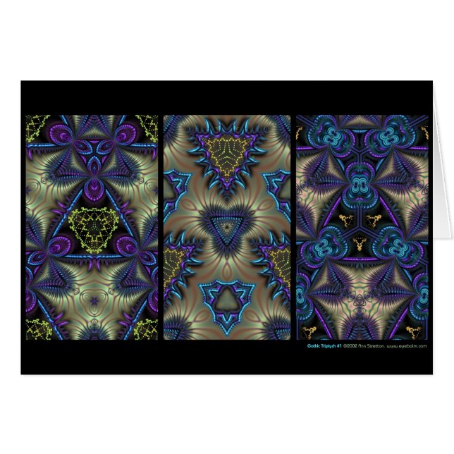 Tríptico gótico #1 (Anverso (Horizontal))